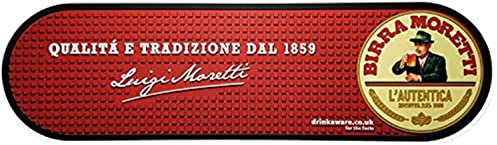 Birra Moretti Tapis de bar en PVC