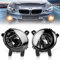 TangMiGe Nebelscheinwerfer für BMW (F20 F21 F22 F23 F30 F31 F32 F33 F34 F36 F45 F46, Active Gran Tourer Turismo Coupe) 1er 2er 3er 4er, 11/2010-02/2017, 1 Paar, Schwarz Smoke Objektiv