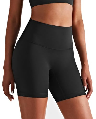 JTSONN Pantalones Cortos de Deporte para Mujer, Pantalones Leggings Cortos de Yoga Cintura Alta, Mallas Cortas Short Deportivo Mujer, Mallas Deporte Cortas para Correr Fitness Ciclista