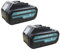 2 Stück Akku Ersatzakku für Makita 18V Akku 8000mAh, BL1860B BL1850B für Baustellenradio DMR108 DMR110 DMR107 DMR112 DMR104 Radio mit LED Werkzeugakku