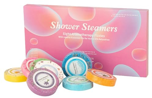Cuiseurs À Vapeur Pour Le Bain | 8 Comprimés De Couleur D'eau De Bain Hydratants Naturels | Bombes De Douche Comprimés De Trempage Pour Les Pieds | Cadeaux De Soins Personnels Et De Relaxation Pour Fe