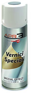 APR3 - S400MET2 Smalto Spray Effetto Metalli Preziosi, Colore Oro Ricco Pallido, Bomboletta Spray in Banda Stagnata 100% Riciclabile all'Infinito da 400 ml