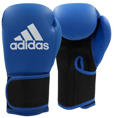 adidas Hybrid 25 Boxing Gloves - for Boxing, MMA, Kickboxing, Muay Thai, Beginner Punching Bag Workouts, Designed for Men & Women, Enhanced Training Performance - Black 12oz