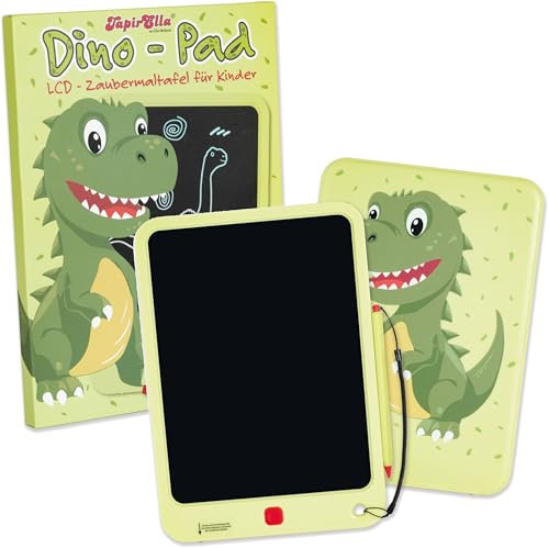 Lutz Mauder LCD-Zaubermaltafel * Dino PAD * für Kinder ab 3 Jahre | Dinosaurier Maltafel Tafel Malen Spielen Weihnachten Geschenk