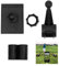 Flyan Black Golf Swing Record Phone Holder to Record Golf Swing Putting Short Game,360° Rotation Universal Adjustable Smartphone Holder for Golf Buggy Trolley Cart