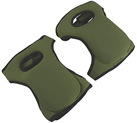 HELTER Garten-Knieschützer, 1 Paar weiche Garten-Knieschoner mit verstellbaren Trägern, bequemes Kniekissen für Böden, Hausreinigung, Gartenarbeit (grün)