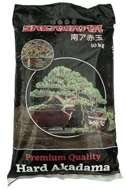 Sakadama pour bonsaï 14 litres Grain moyen (3-5 mm)