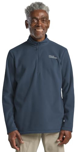 Jack Wolfskin Herren Taunus Hz M Pullover, Midnight Sky, L EU