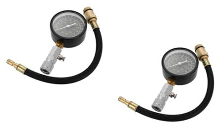 iplusmile 2St Tabelle für Zylinderkompressionstests Zylinderkompression Tester Kompressionstest Werkzeug Motorkompressionstest Kompressionstester-Adaptersatz Benzintester Gummi