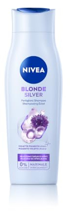 NIVEA Shampoo biondo argento lucido, 250 ml