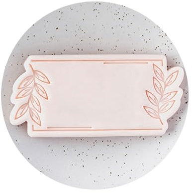 Hermosos moldes de galletas con marco estampado, herramienta resistente para hornear cocina para crear diseños de galletas con patrón coreano