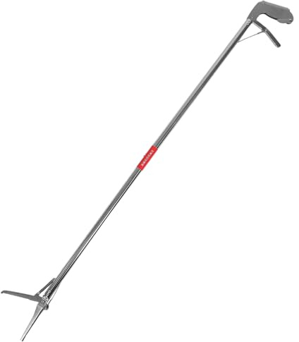 Cabilock Pinzas para Serpientes Extensibles 120 Cm Acero Inoxidable Boca Recta Cerradura Herramienta Multiusos para Pesca, Cangrejos y Captura De Reptiles Al Aire Libre
