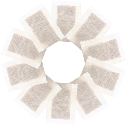 TOYZFRIENDY 10pcs Catnip Tea Bags Cat Grass Teabag Toy Pouches for Calming Cats and Encouraging Water Intake at Home