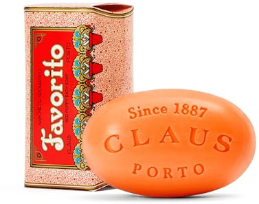 Claus Porto - Favorito Red Poppy Body Soap for Men + Women (150g | 5.3 oz)