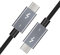 Thunderbolt 3 Kabel 1m | unterstützt 100W Leistung | Ladekabel / 40Gbps Datentransfer, USB-C auf USB-C, kompatibel mit externen SSD, eGpu Typ-C MacBooks, Dell, iPad Pro 2020, Pixel, Hub Docking