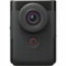 Canon PowerShot V10 Vlog-Kamera für Content Creators, 19-mm-Weitwinkelobjektiv, 1-Zoll-CMOS-Sensor, 4K-Video, Face-Tracking, integriertes Mikrofon, Bildstabilisierung, Webcam, Live-Streaming, Schwarz