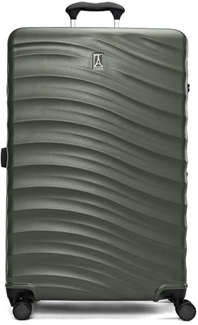 Travelpro Maxlite Air V2 Hardside Expandable Checked Luggage, 8 Spinner Wheels, Lightweight Hard Shell Suitcase, TSA lock, Slate Green, Checked Large 28-Inch