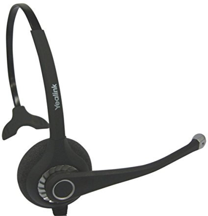 Yealink YHS32 On Ear Headset with Microphone for Enterprise IP Phone