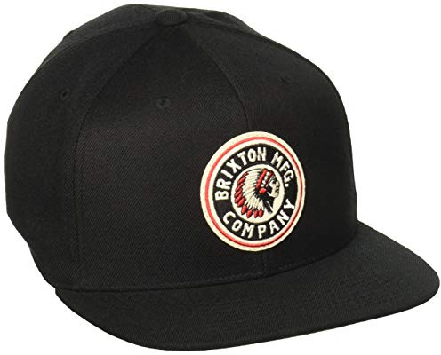 Brixton Herren Cap RIVAL Snapback, black, One Size, BRIMCAPRIV