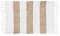 Douceur d'Interieur Sagane Teppich, rechteckig, mit Fransen, Mehrfarbig, 50 x 80 cm