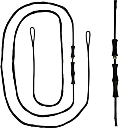 DeeRace Traditional Recurve Bow String and Bowstring Finger Savers Set, Dacron Bow String with Finger Guards (AMO 54” (Actual Length 50”), 14 Strands (Recommended for up to 50 lbs))