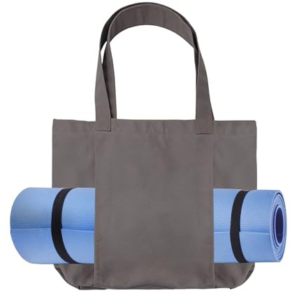 YNPQTDS Bolsa para esterilla de yoga, bolsa de correa ajustable para el hombro, bolsa de gimnasio para yoga, ejercicio, entrenamiento, pilates, hogar, viajes, fitness, sala de baile, zapatos de
