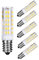 NuLoXx 6er Pack LED Röhrenlampe 7W/827 E14, 2700K warmweiß 500LM, 360° Abstrahlwinkel, AC 220-240V