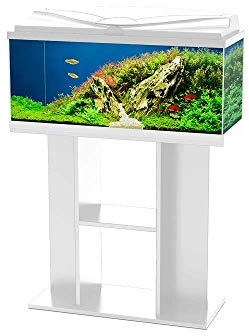 Ciano WHITE Aqua 80 SET - LED Tropical Glass Aquarium