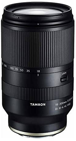 Tamron Obiettivo 18-300mm F/3.5-6.3 Di III-A VC VXD per fotocamere mirrorless Sony E APS-C (nero)