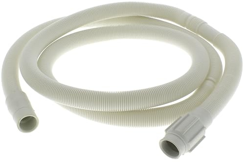 DEKAROX 2,28 m avloppsslang avloppsslang 22/24 mm Ø för bubbelpool Bauknecht Ignis 481253029113 för tvättmaskin diskmaskin