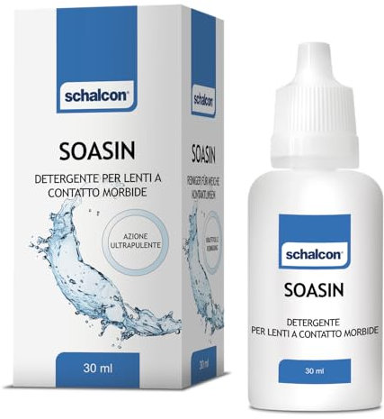 SOASIN Detergente per lenti a contatto Morbide 30 ml