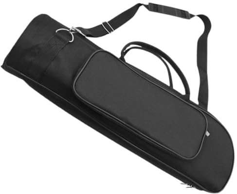 Toyvian Bolsa Transporte de Separados para Oxford de Tela Compartimentos Trompeta Hombro y Correa Protección y Fácil de Instrumentos