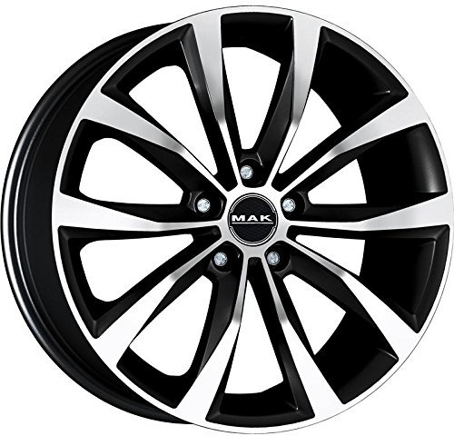 CERCHI IN LEGA MAK WOLF 7x17 5x98 ET41 BLACK MIRROR