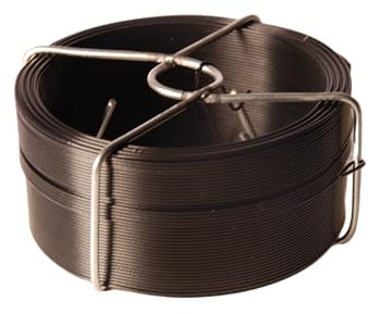 Filpack Chapuis - Fil Métallique en Acier Plastifié - Diamètre Extérieur 0,8 mm - Longueur 75 m - Noir - Grande Durabilité - aux Normes de Qualité et Sécurité