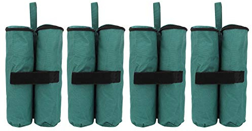 BWLZSP Weight Bag Parasol,4Pcs Outdoor Windproof Weight Sandbag Fixing Base Accessory for Tent Canopy Sunshade Awning