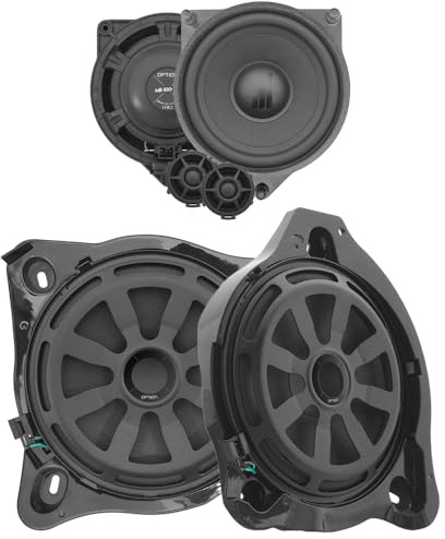 Option Sistema audio DSP compatibile con Mercedes GLC (tipo X253, pre-Facelift) con sistema audio standard – Plug & Play con amplificatore DSP, subwoofer sottosedile e altoparlante frontale
