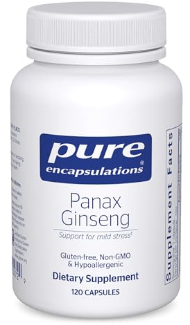 Pure Encapsulations Panax Ginseng | Hypoallergenic Supplement Helps the Body Adapt to Occasional Physical Stress* | 120 Capsules