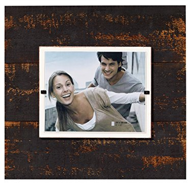 walther design Bilderrahmen schwarz 20 x 25 cm Holzrahmen mit Kunstglas, Offaly Portraitrahmen ZF125B