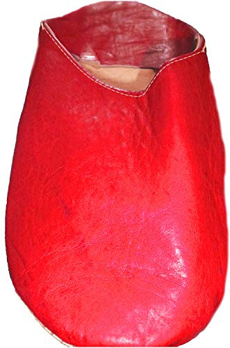Terrapin Trading Fair Trade Moroccan Slippers/Babouche/Loafers 100% Traditional Moroccan Leather
