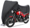 Motorbike Cover,Motorcycle Cover Oxford Waterproof Heavy Duty Durable Anti Dust Rain Large Indoor Outdoor Protection with Lock-holes for Motors,All Season(245 * 105 * 125 cm)