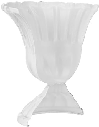Amosfun Vintage Decorative Half Vase Flowerpot Prop for Home Office Cafe Oil Painting and DIY Drawing 4.64X4.56X2.08 Inches