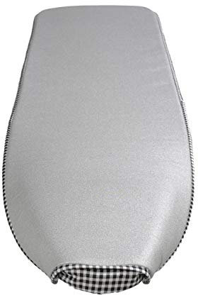 Mabi® 702 Bügelbrettbezug – Ketttex-Alu Bügelbezug für Bügelcenter 2000 – eingenähter Gummizug Universalmaß 138-136 x 36-38 cm – Dampfbügelgeeignet – Gegenbügeleffekt – Hitzebeständig – Langlebig