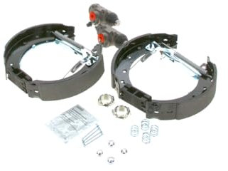Bosch KS554 Kit Super Pro - Rear Drum Brake Kit - 1 Pre-assembled Set