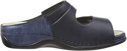 Berkemann Damen Janna Pantoletten, Blau (blau 371), 36 1/3 EU