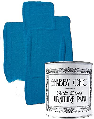 Shabby Chic Chalk Based Furniture Paint 1 litre (Nautical Blue)
