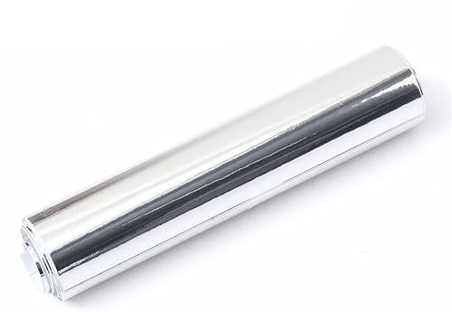 WDragon Automotive Car Self-adhesive Chrome Mirror Silver Vinyl Wrap Sticker Decal Film Sheet 12inch by 60inch