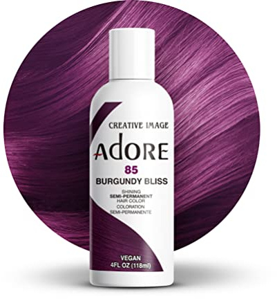 Adore Semi-Permanent Haircolor (118ml) (4 once, 085 Burgundy Bliss)
