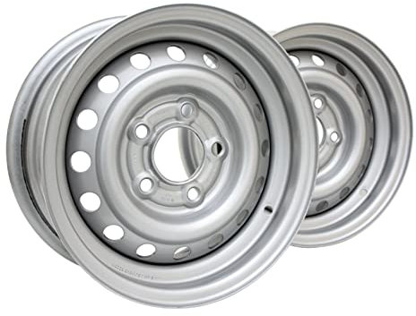 Trailerparts4u 2X Anhänger Felge Stahl 6J x 13 112x5 ET30 950KG ML 67 Tragkraft Wohnwagen Rad