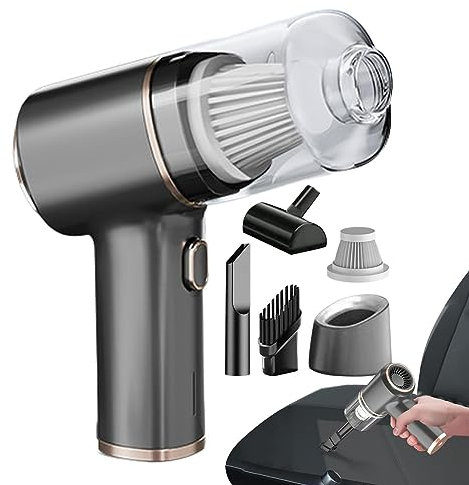 Amesor Aspirapolvere Portatile Senza Fili - 19000PA Aspirapolvere Senza Fili ad aspirazione | Aspirapolvere Portatile a Umido e a Secco per Divano, Moquette, tappezzeria, Tastiera