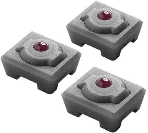 ELECOM Trackball Ersatz-Kugellagereinheit, kompatibel mit IST Trackball M-IT10 und M-IT11, Grau (M-RS10)